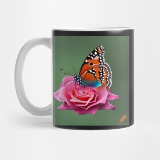 Rose Butterfly 2 Mug